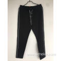 Women's knit decrop tape trousers